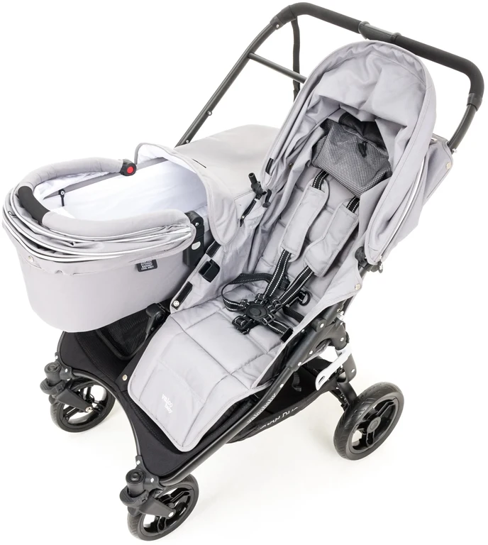 Люлька Valco baby External Bassinet для Snap Duo / Cool Grey